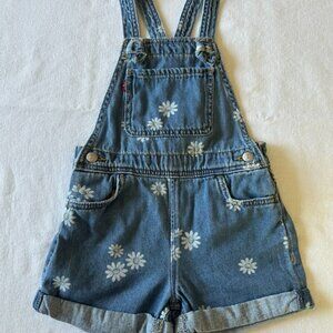 Levi's Shortalls with Daisy Print
